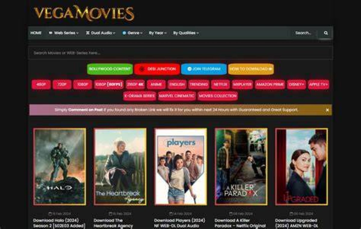 A Comprehensive Guide to Vegamovies. Con: Your Go-to Source for Movies