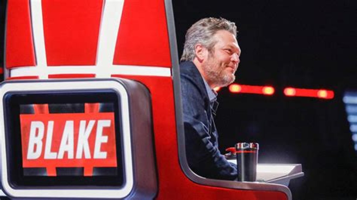 Does Blake Really Drink on the Voice and What's in His Cup? ·
