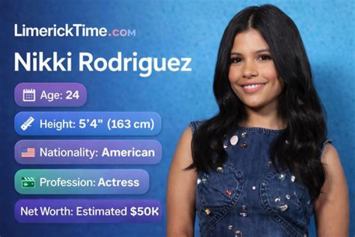 Exploring Nikki Rodriguez: Height, Weight, Net Worth, and Age