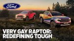 Fords Very Gay Raptor Ad Goes Viral Is the Woke Commercial Real |