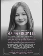 Maddy Maddux Obituary: a Radiant Soul Departed