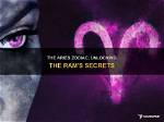 Unlocking the Secrets of the Aries Ram