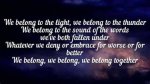 Unraveling the Magic of "Pat Benatar We Belong Lyrics"